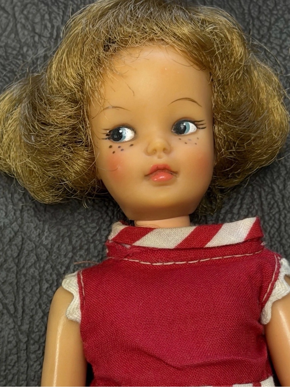 Vintage 1965 Ideal Toy Posin Pepper Doll P9-3 Tammys Little Sister